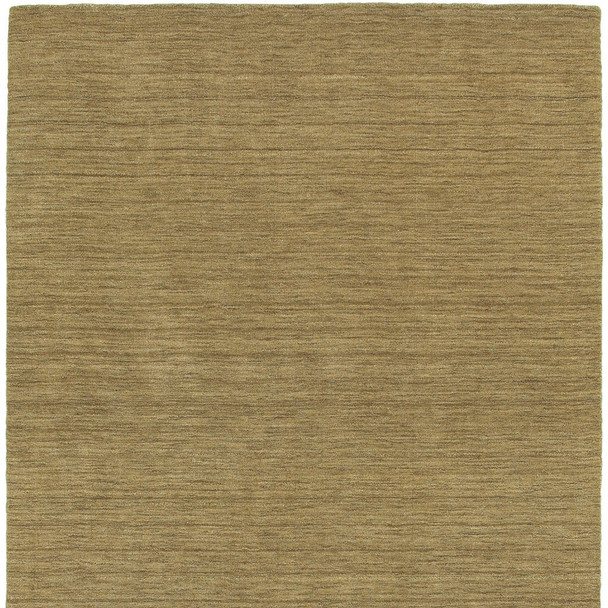 6' X 9' Gold Wool Hand Tufted Area Rug