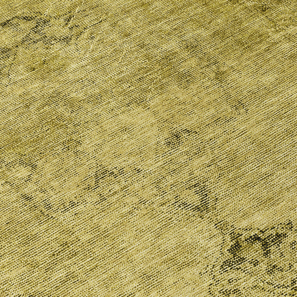 10' X 14' Gold Brown And Wheat Oriental Washable Indoor Outdoor Area Rug