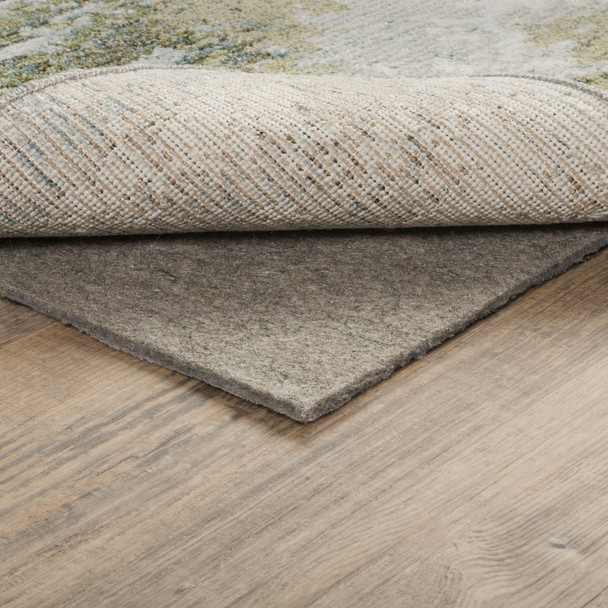8' x 10' Gray Non Slip Rug Pad