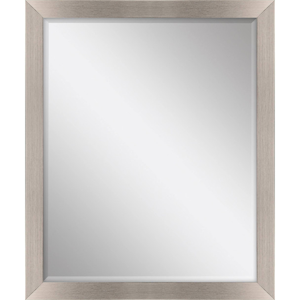 32" Silver Accent Mirror