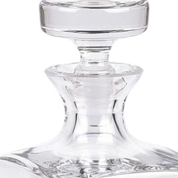 European Mouth Blown Lead Free Crystal Liquor Decanter