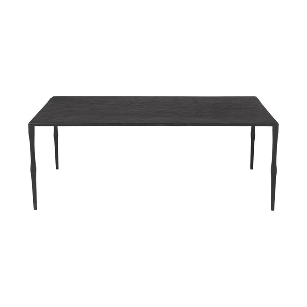 22" Black Iron Coffee Table