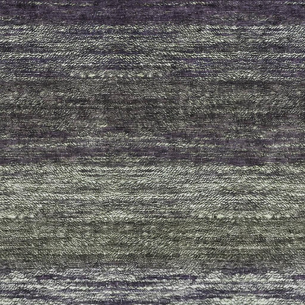 3' X 5' Green Purple And Ivory Ombre Washable Area Rug With UV Protection
