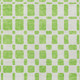 3' X 5' Lime Green And Ivory Geometric Washable Indoor Outdoor Area Rug