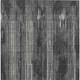10' X 14' Charcoal Gray And Ivory Striped Washable Indoor Outdoor Area Rug