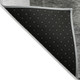 8' X 10' Pewter And Black Geometric Washable Indoor Outdoor Area Rug