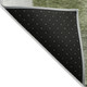 9' X 12' Sage And Fern Green Geometric Washable Indoor Outdoor Area Rug