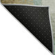 9' X 12' Artichoke Green Brown And Beige Abstract Washable Indoor Outdoor Area Rug