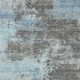 9' X 12' Taupe And Sky Blue Abstract Washable Indoor Outdoor Area Rug