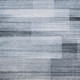 8' X 10' Denim Blue And Ivory Striped Washable Indoor Outdoor Area Rug