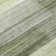 5' X 8' Green And Ivory Striped Washable Indoor Outdoor Area Rug