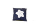 Set of Two Blue and White Starfish Throw Pillows