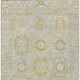 3' X 5' Sage Wheat And Artichoke Green Medallion Washable Indoor Outdoor Area Rug