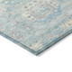 8' X 10' Sky Blue Beige And Blush Medallion Washable Indoor Outdoor Area Rug