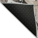 3' X 5' Ivory Charcoal And Wheat Floral Washable Indoor Outdoor Area Rug