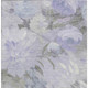 9' X 12' Lavender And Ivory Floral Washable Indoor Outdoor Area Rug