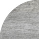 8' Silver And Charcoal Round Abstract Washable Indoor Outdoor Area Rug
