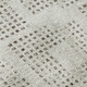 8' X 10' Beige And Chocolate Geometric Washable Indoor Outdoor Area Rug
