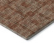 9' X 12' Burnt Sienna And Ivory Geometric Washable Indoor Outdoor Area Rug