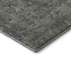 8' X 10' Coffee And Gray Medallion Distressed Washable Area Rug With UV Protection