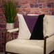 20" MULTICOLOR Cotton Blend Throw Pillow
