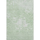 8' X 10' Mint Green And Ivory Abstract Washable Area Rug With UV Protection