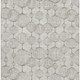 5' X 8' Beige And Brown Geometric Washable Area Rug With UV Protection