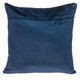 Navy Quilted Velvet Geo Decorative Throw Pillow