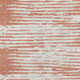 3' X 5' Coral And Ivory Striped Washable Area Rug With UV Protection