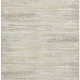 3' X 5' Beige And Ivory Striped Washable Area Rug With UV Protection