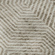 5' X 8' Taupe And Beige Geometric Washable Area Rug With UV Protection