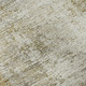 8' X 10' Wheat And Ivory Abstract Washable Area Rug With UV Protection