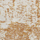 5' X 8' Copper And Ivory Abstract Washable Area Rug With UV Protection