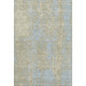 9' X 12' Beige And Blue Abstract Washable Area Rug With UV Protection