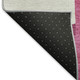 10' X 14' Pink Ivory And Orange Geometric Washable Area Rug With UV Protection