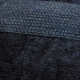 14" X 26" Navy Blue Lumbar Striped Cotton Throw Pillow