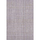 8' X 10' Lavender Ivory And Gray Striped Washable Area Rug With UV Protection