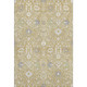 9' X 12' Gold Gray And Ivory Oriental Washable Area Rug With UV Protection