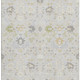 8' X 10' Silver Gold And Gray Oriental Washable Area Rug With UV Protection