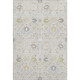 10' X 14' Silver Gold And Gray Oriental Washable Area Rug With UV Protection