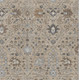 5' X 8' Taupe Gray And Brown Oriental Washable Area Rug With UV Protection