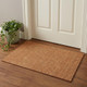 3' X 5' Rust Copper And Gray Polka Dot Washable Area Rug With UV Protection