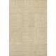 5' X 8' Wheat And Ivory Geometric Washable Area Rug With UV Protection