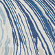 10' X 14' Navy Blue Ivory And Beige Abstract Washable Area Rug With UV Protection