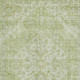 3' X 5' Sage And Beige Medallion Washable Area Rug With UV Protection