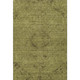 3' X 5' Olive Green And Gray Medallion Washable Area Rug With UV Protection