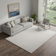 5' X 8' Cream Area Rug