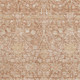 3' X 5' Coral And Beige Floral Washable Area Rug With UV Protection