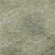 10' X 14' Artichoke Green And Gray Oriental Washable Area Rug With UV Protection