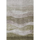 10' X 14' Taupe And Beige Abstract Washable Area Rug With UV Protection